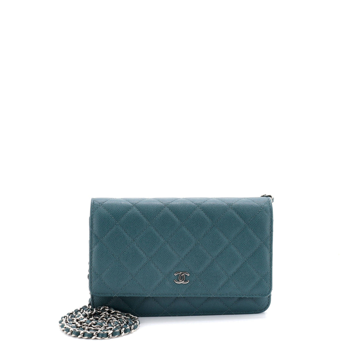 Chanel CHANEL Wallet on Chain Quilted Caviar