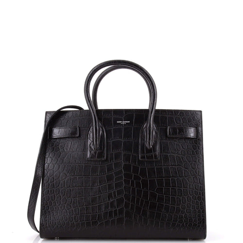 Sac de Jour NM Bag Crocodile Embossed Leather Small