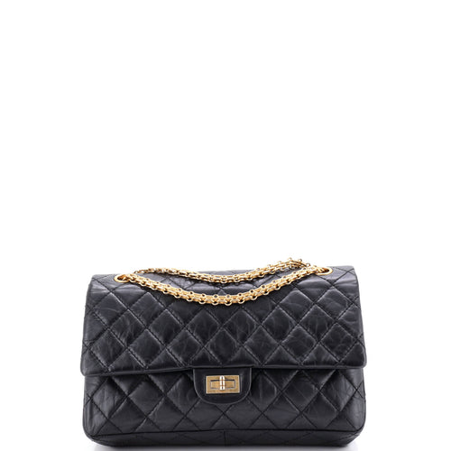CHANEL Reissue 2.55 Flap Bag Quilted Aged Calfskin 226