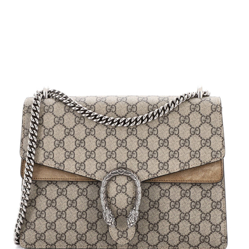GUCCI Dionysus Bag GG Coated Canvas Medium