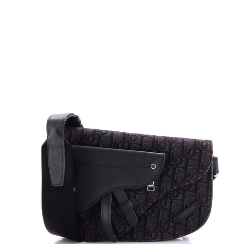 Saddle Messenger Pouch Oblique Canvas