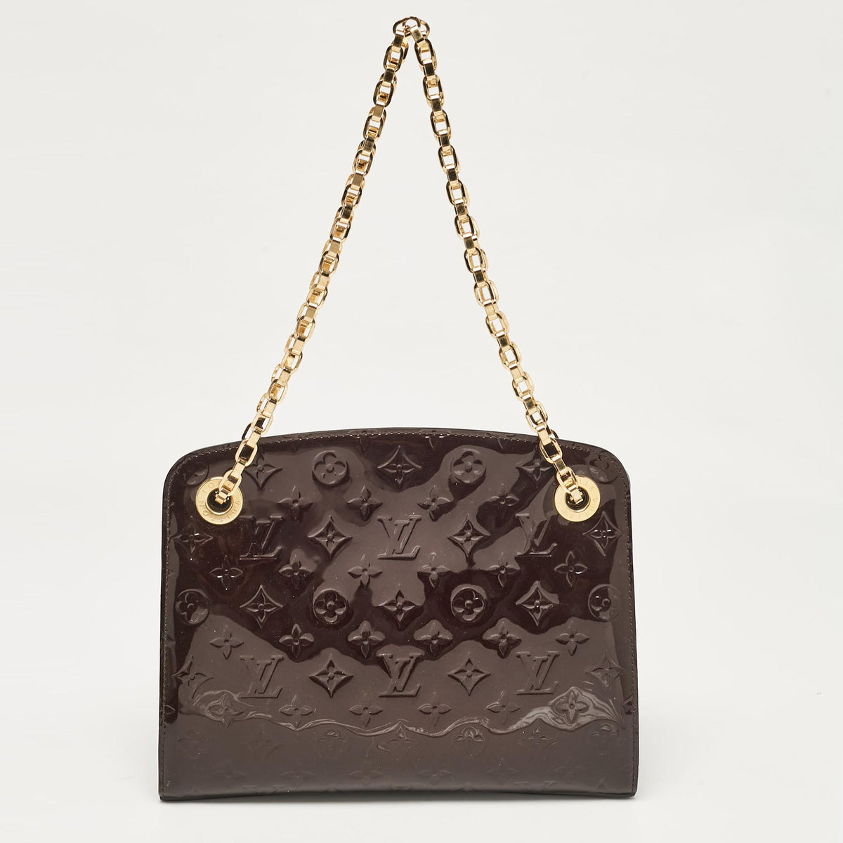 Louis Vuitton Amarante Monogram Vernis Virginia MM Bag