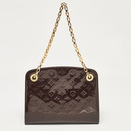 Amarante Monogram Vernis Virginia MM Bag