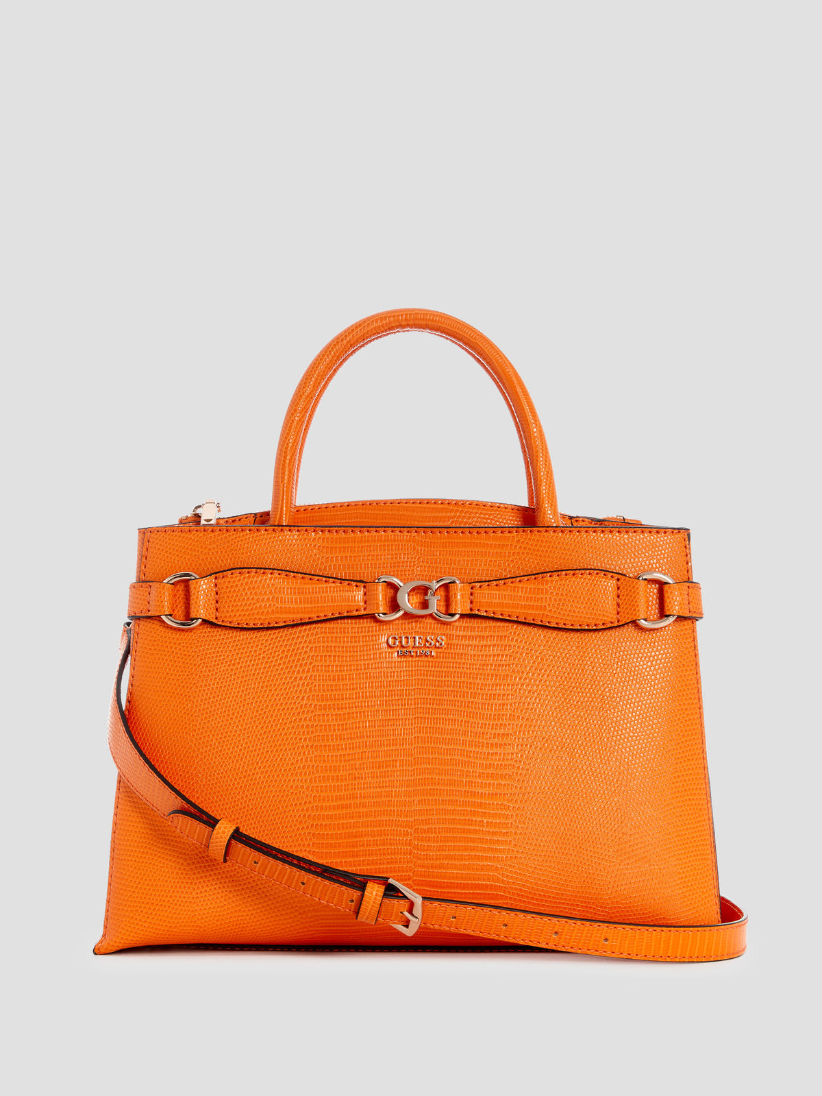 Guess Arlena Lizard Girlfriend Satchel