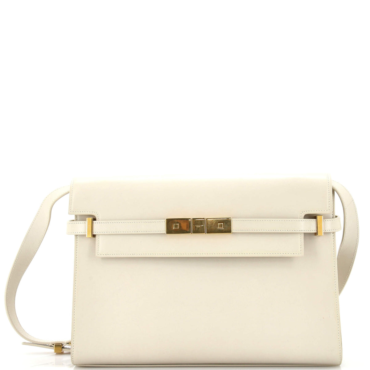 Saint Laurent Manhattan Shoulder Bag Leather Medium