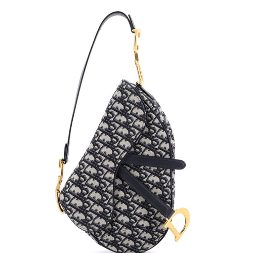 Saddle Handbag Oblique Canvas Medium
