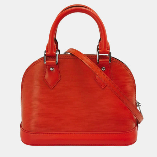 Louis Vuittion Red Epi Leather Alma Bag