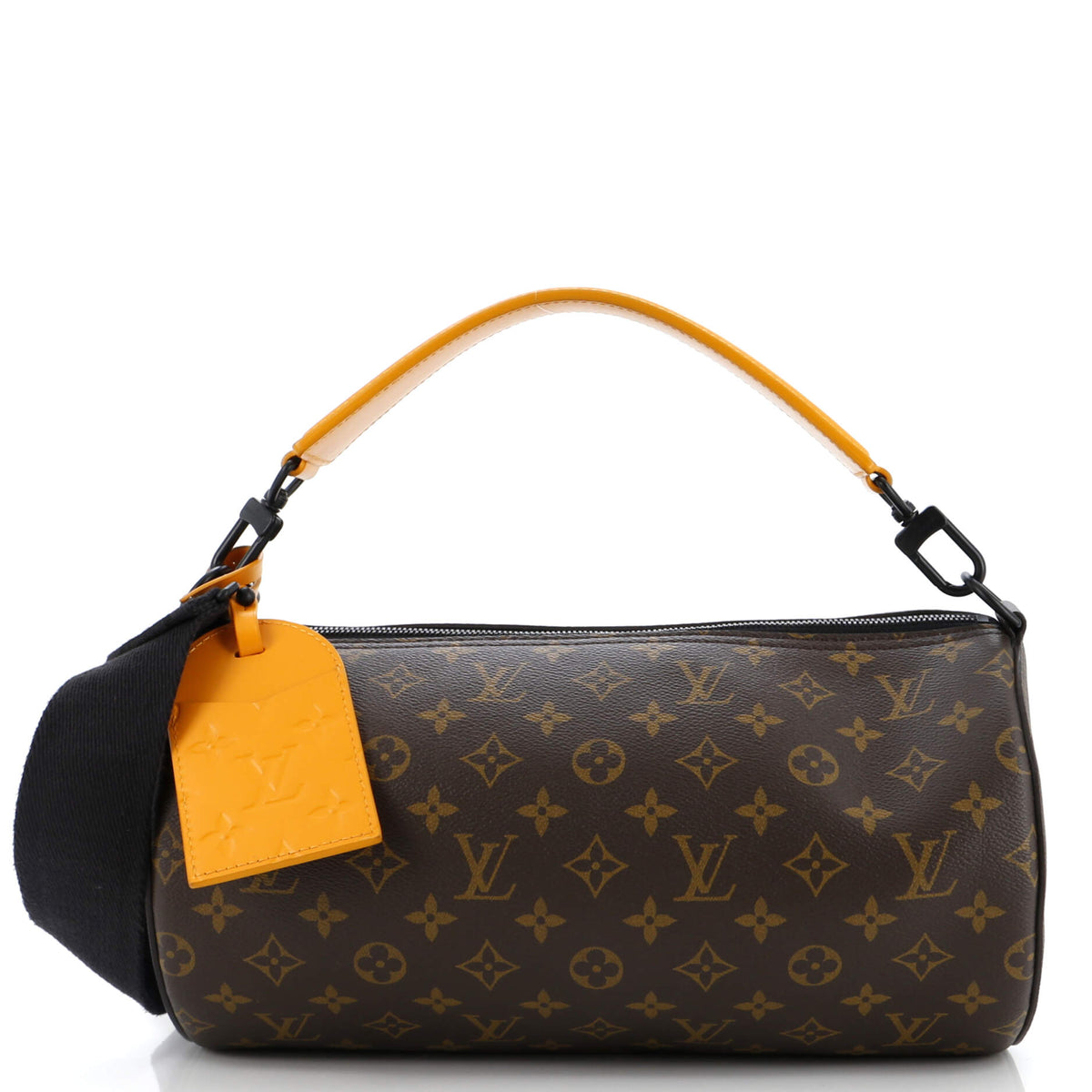 Louis Vuitton Soft Polochon Bag Macassar Monogram Canvas MM