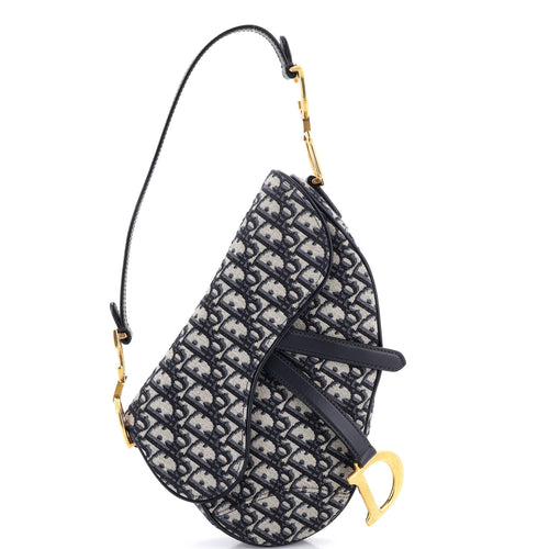 Saddle Handbag Oblique Canvas Medium