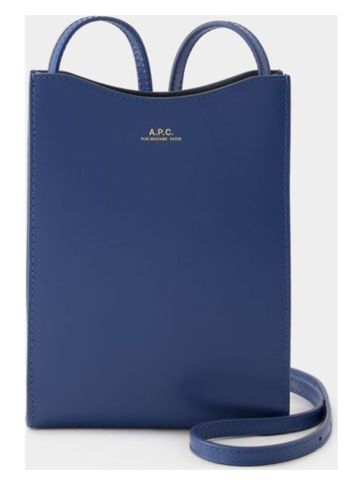 A.p.c. Women's Jamie Neck Pouch in Blue | PXBMW Color F63412