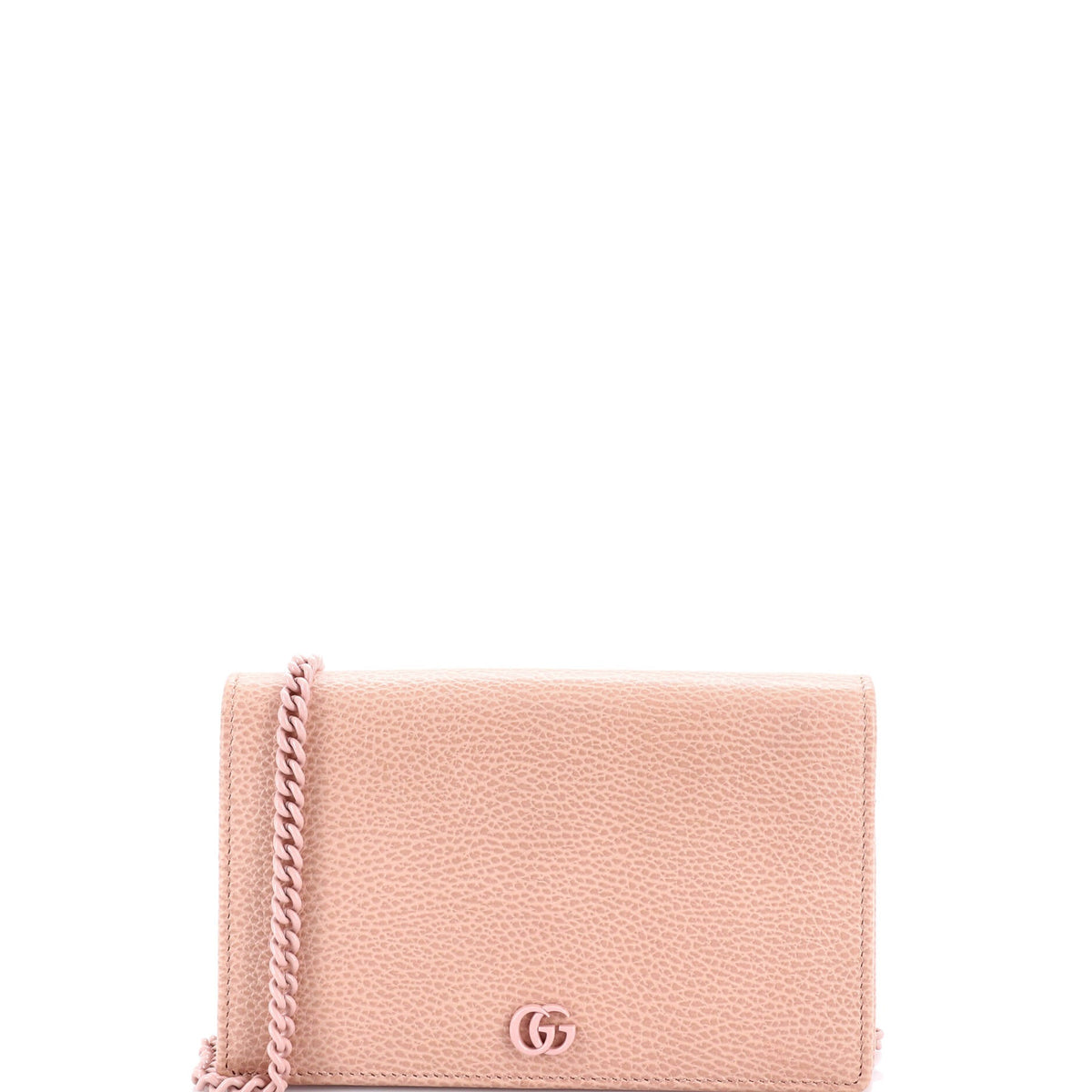 Gucci GUCCI Petite GG Marmont Chain Wallet Leather Mini