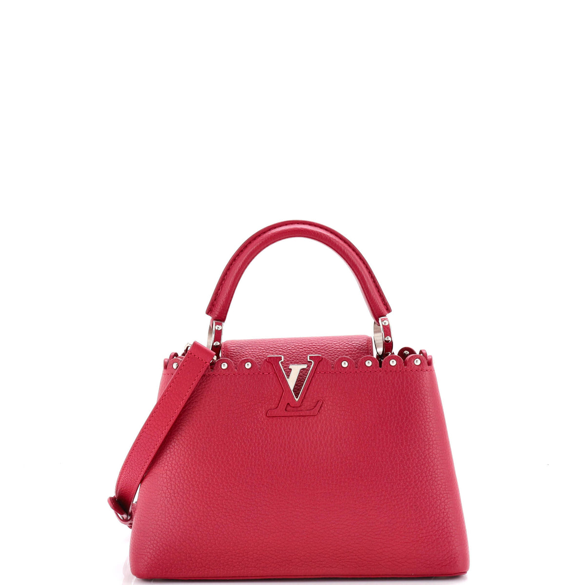 Louis Vuitton Capucines Bag Leather with Embellished Detail BB