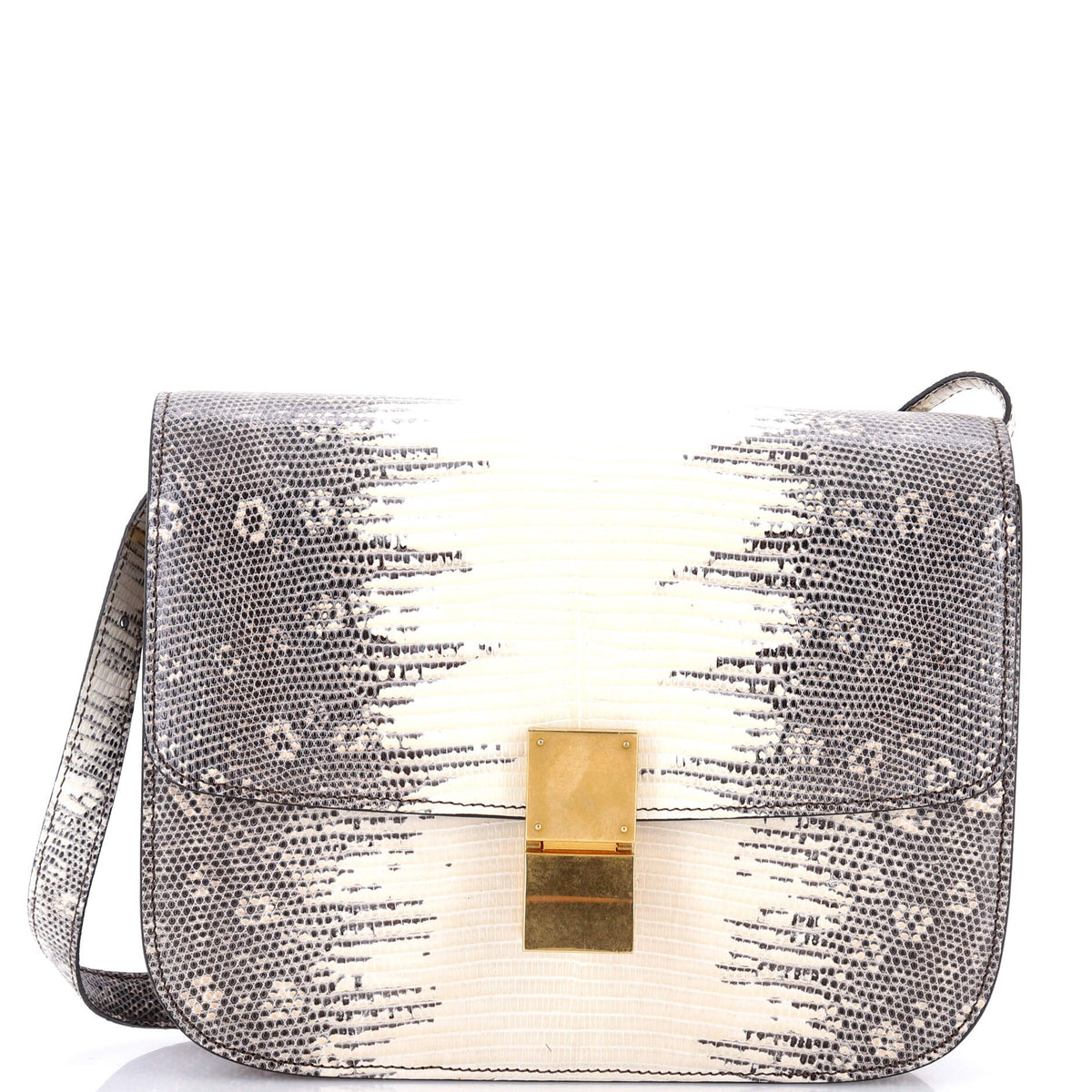 Celine CELINE Classic Box Bag Lizard Medium
