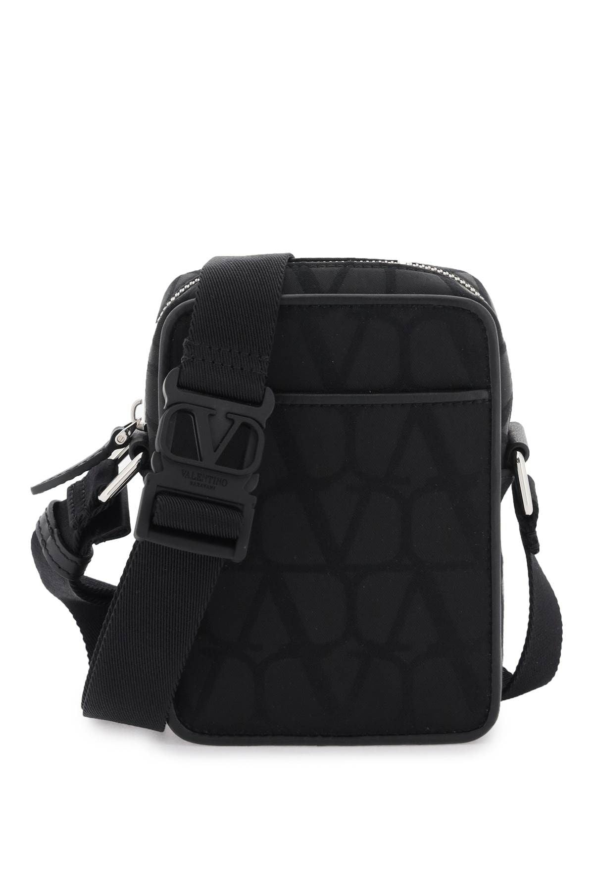 Valentino Small Black Iconographe Crossbody Bag