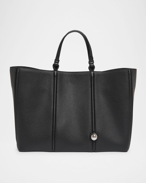 Le Marino Leather Shopper Tote Bag