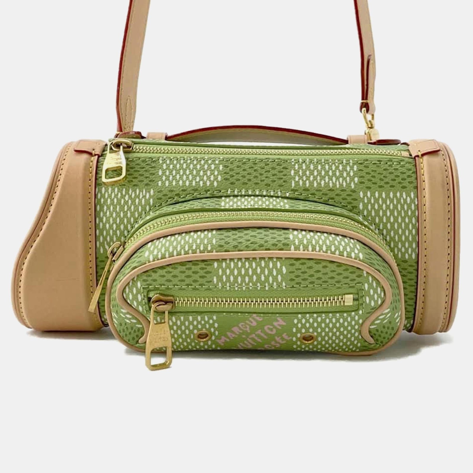 Louis Vuitton Grüne Damier Mini-Golftasche