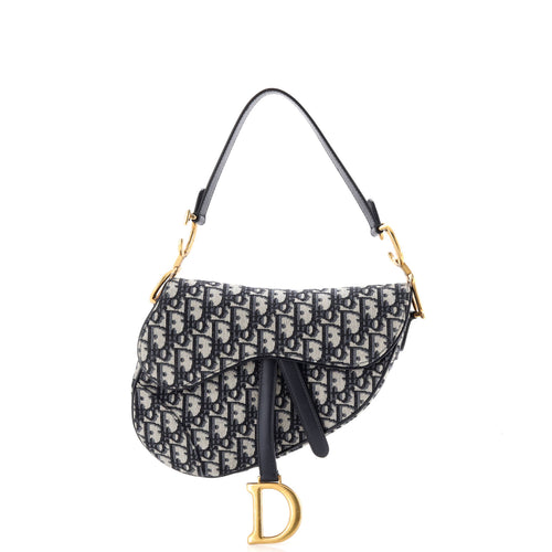 Saddle Handbag Oblique Canvas Medium
