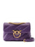 Women's Purple Padded Shoulder Bag With Buckle in Plum/Gold | Size UNI | 100039 Color A0F2YYIQ