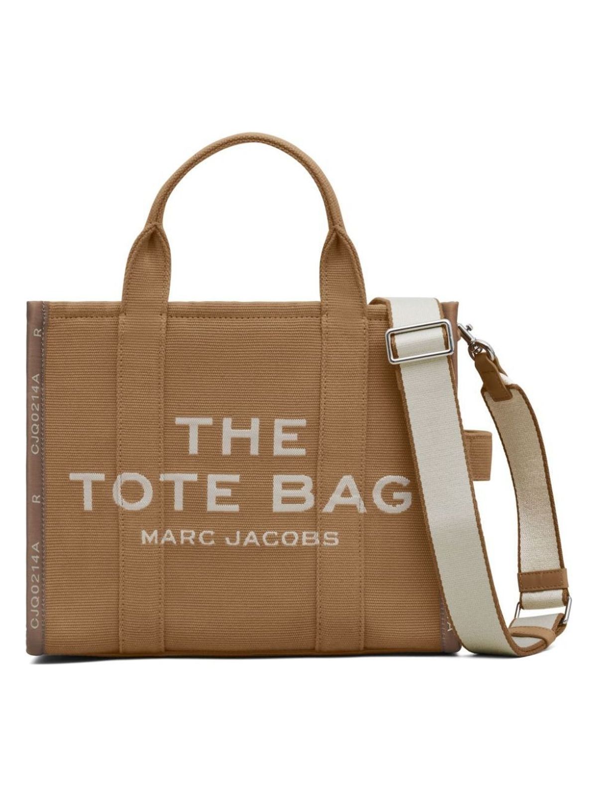 Marc Jacobs Women's The Jacquard Medium Tote Bag in Camel 230 | M0017027 Color CAMEL Color 230
