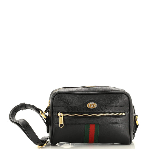 GUCCI Ophidia Shoulder Bag Leather Mini