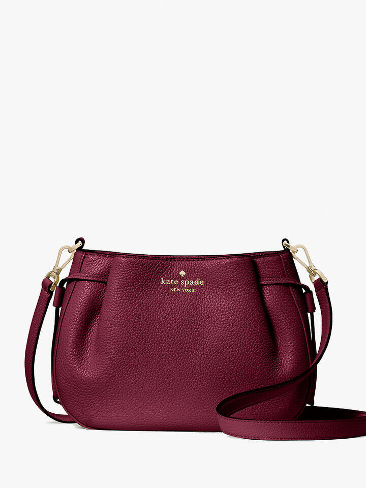 Kate Spade Au Dumpling Pebbled Leather Crossbody