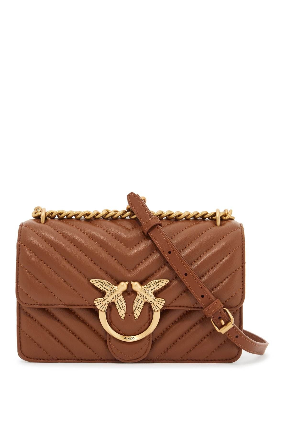 Pinko Mini Love Bag Ein Chevron