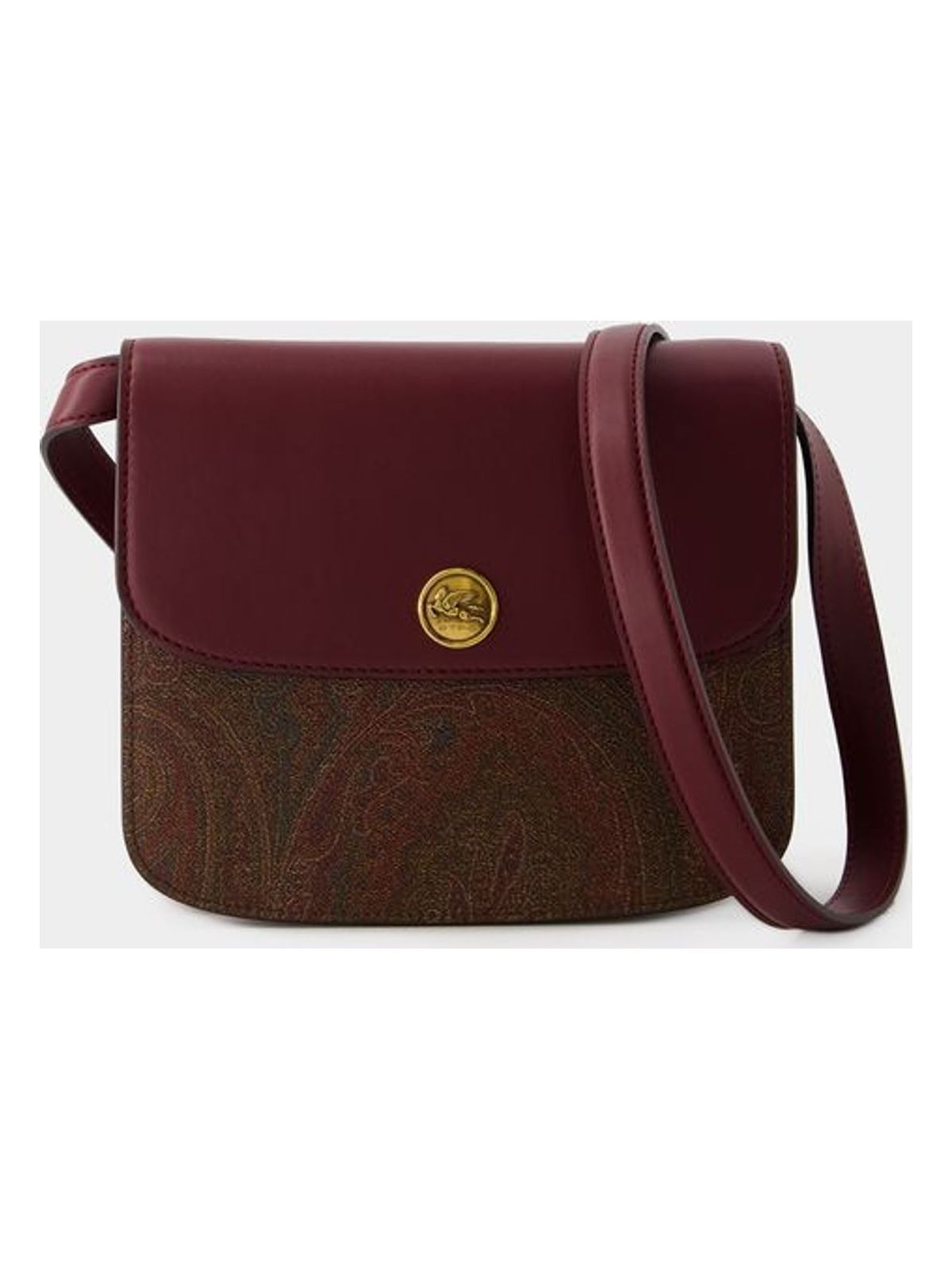 Etro Women's Large Essential Bag in Burgundy | 1P075