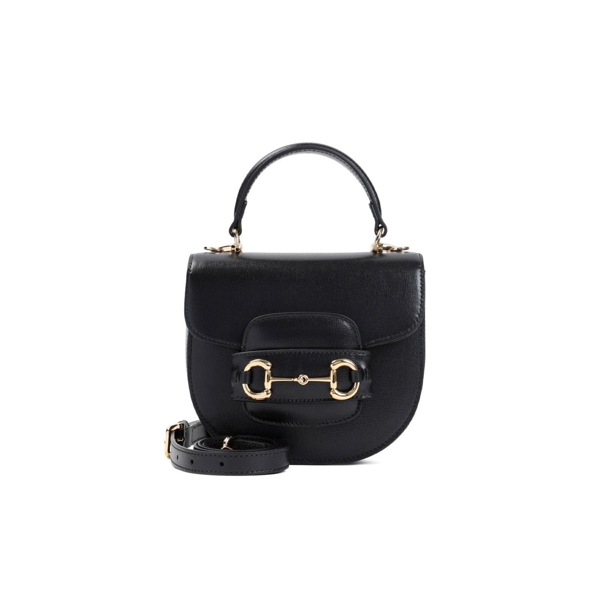 Gucci Women's Horsebit 1955 Mini Handbag in Black | 7813871AAQD