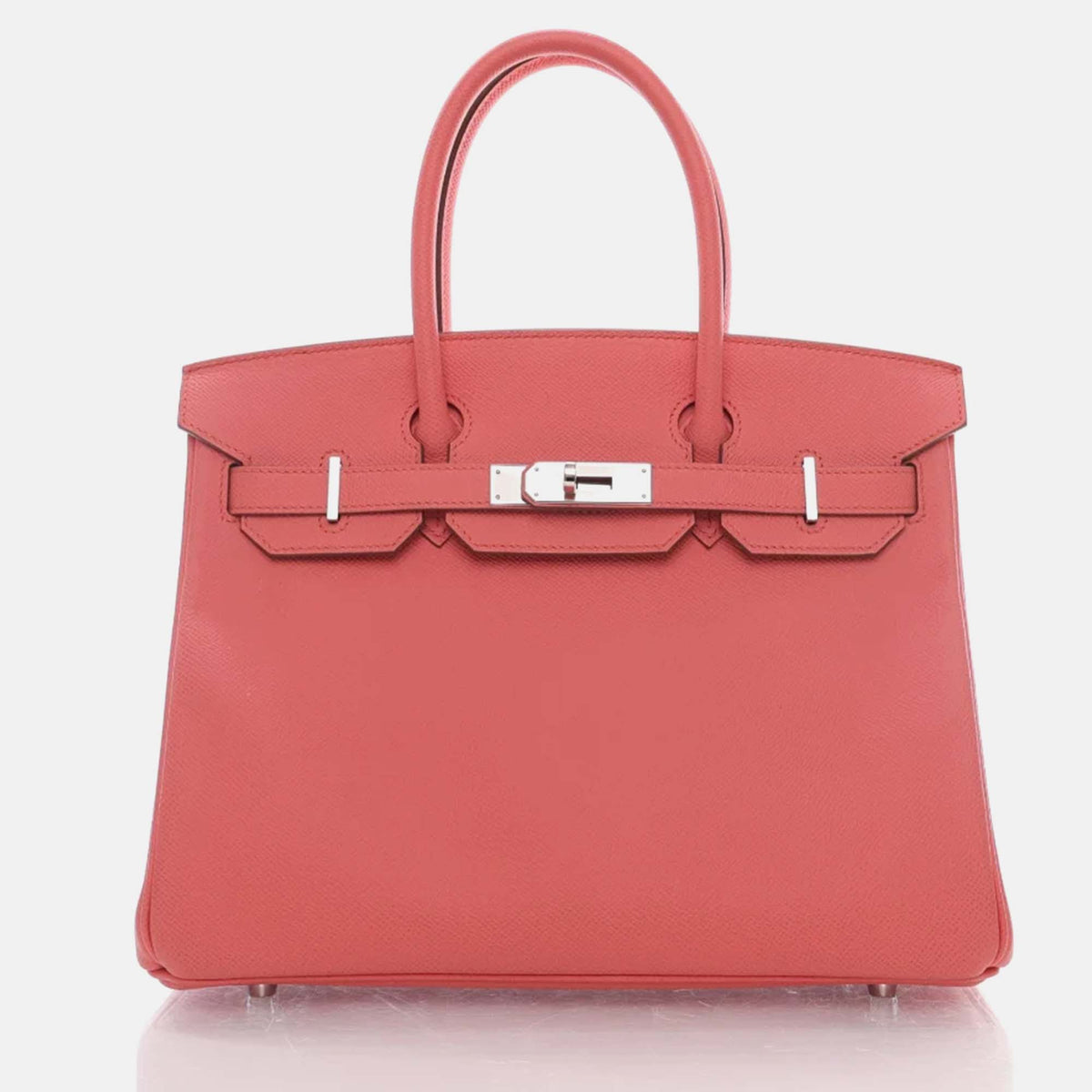 Hermès Flamingo Epsom Birkin 30 Handbag