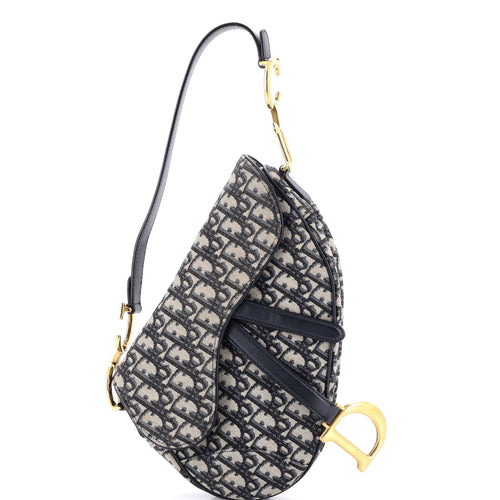 Saddle Handbag Oblique Canvas Medium