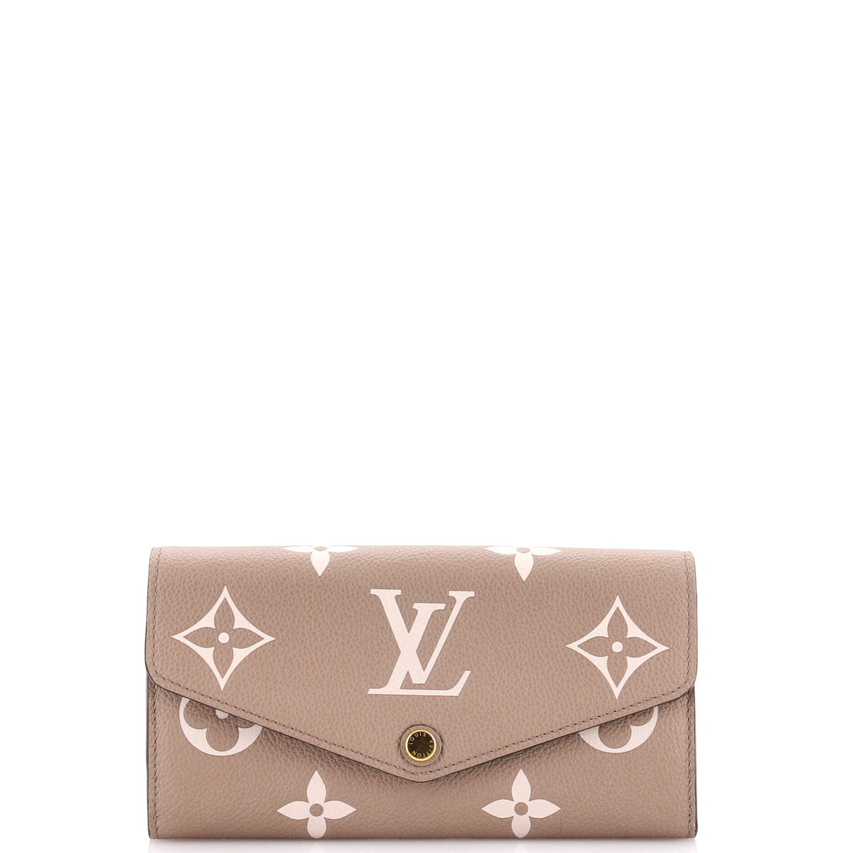 Louis Vuitton Sarah Wallet NM Bicolor Monogram Empreinte Giant