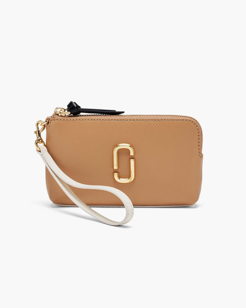 Marc Jacobs The Snapshot Wristlet in Camel Multi