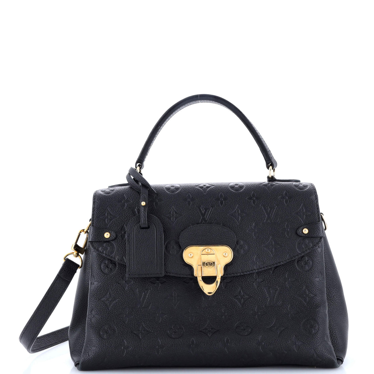 Louis Vuitton Georges Handbag Monogram Empreinte Leather MM