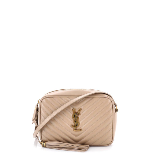 Lou Camera Bag Matelasse Chevron Leather Small