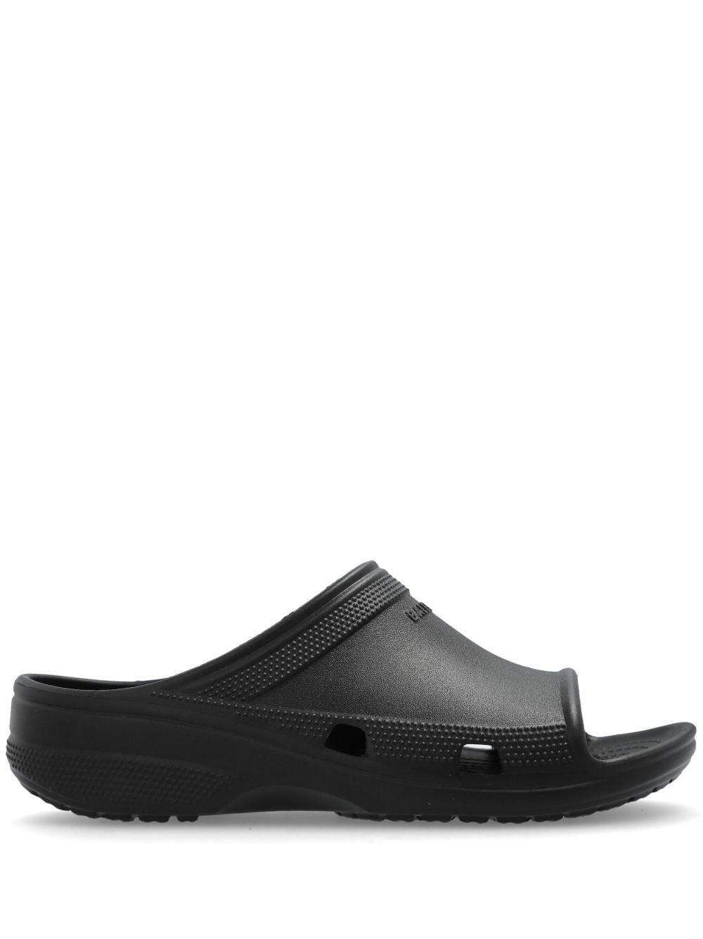 Balenciaga Men's Pool Crocs Slide in Black | Size 44 | 793445W1S8E