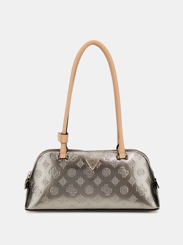 Guess Arnela 4G Peony Logo Shoulder Bag