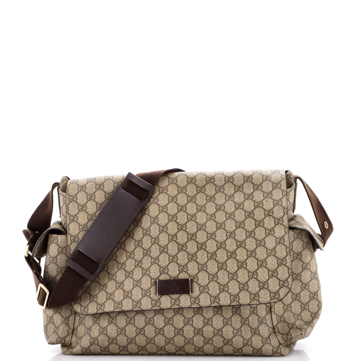 Gucci GUCCI Diaper Bag GG Coated Canvas