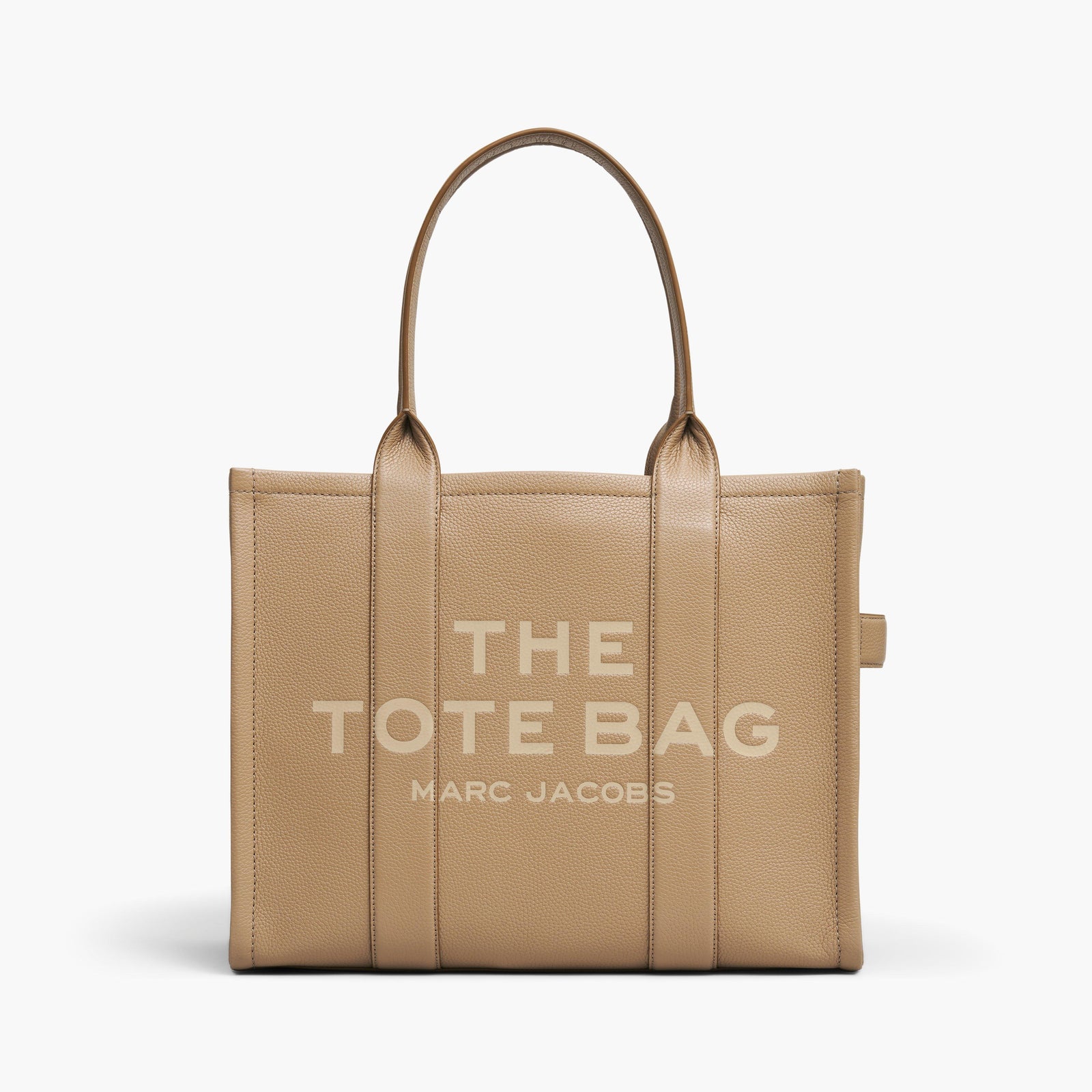 Marc Jacobs The Leather Large Tote Bag in Camel