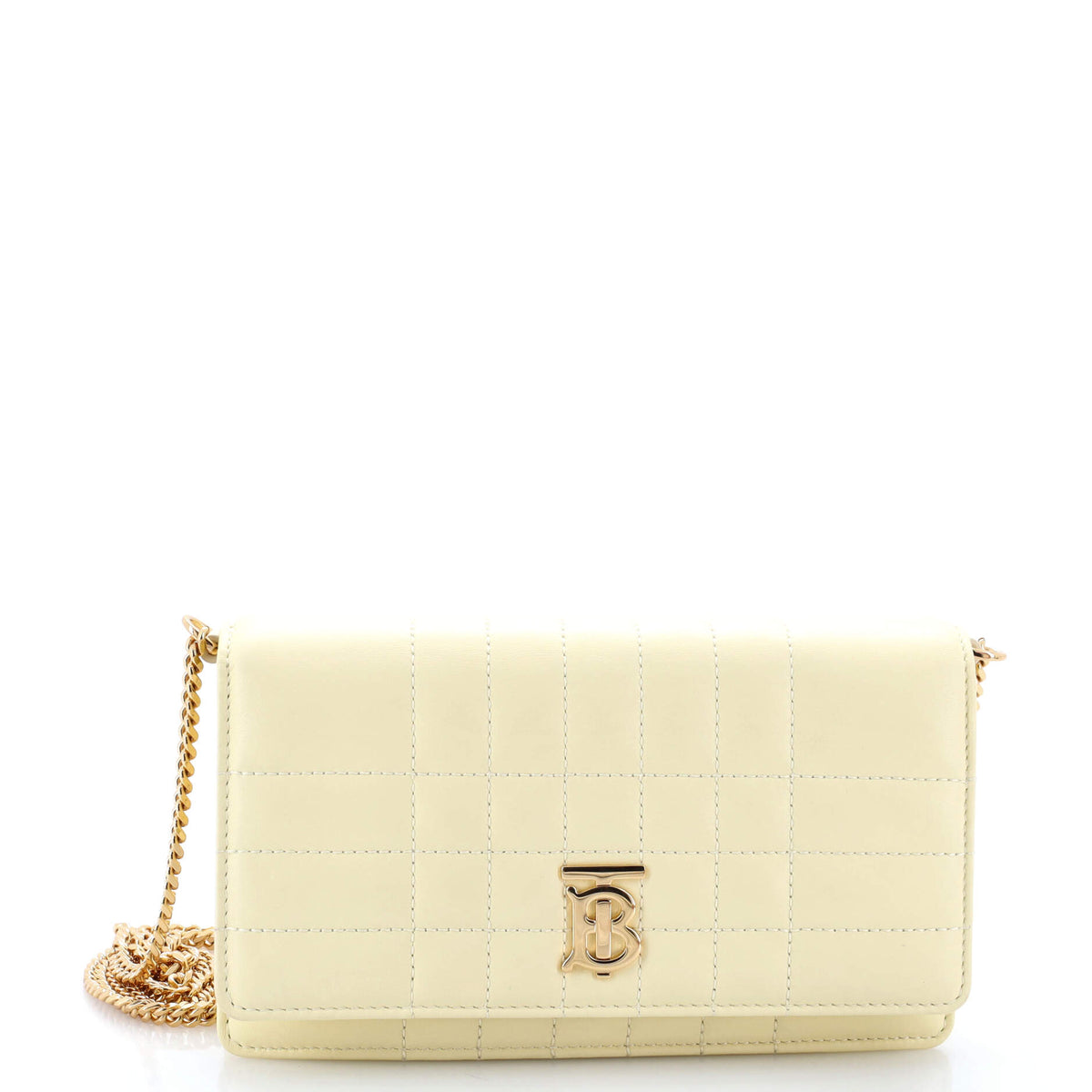 Burberry Lola Shoulder Bag Quilted Lambskin Small