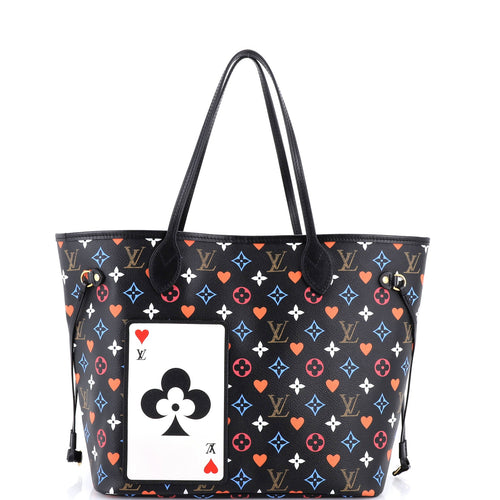 Neverfull NM Tote Limited Edition Game On Multicolor Monogram MM