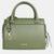 Sac à main en cuir vert militaire Forever