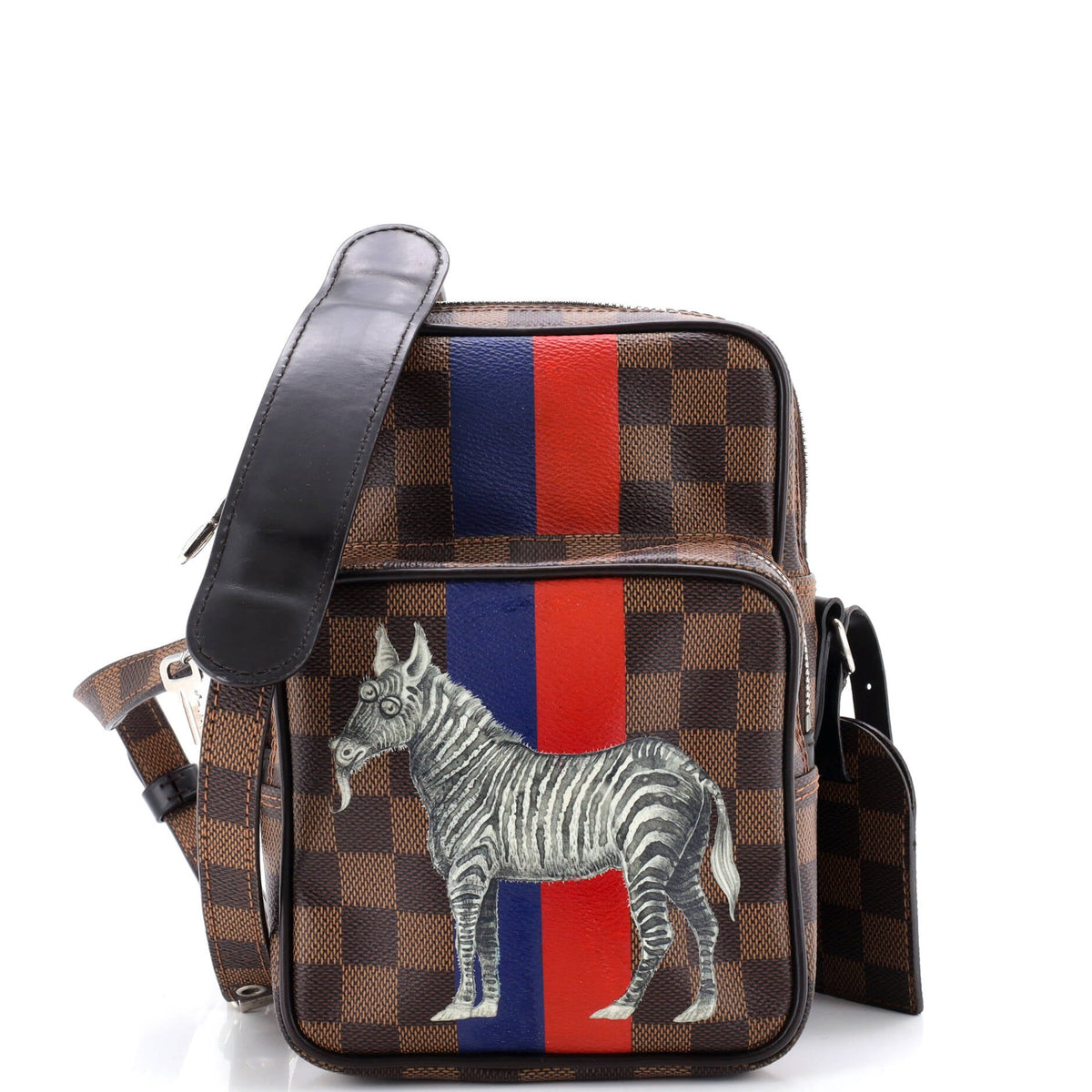 Louis Vuitton Amazone Bag Limited Edition Chapman Savane Damier