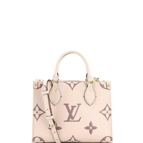 OnTheGo Tote Bicolor Monogram Empreinte Giant PM