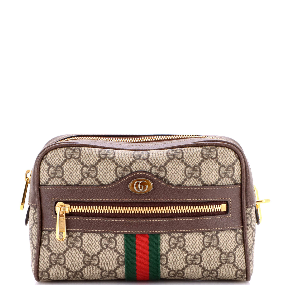 Gucci GUCCI Ophidia Belt Bag GG Coated Canvas Small