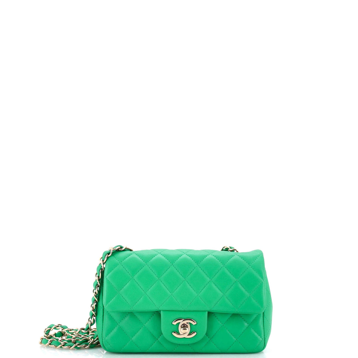 Chanel CHANEL Classic Single Flap Bag Quilted Lambskin Mini