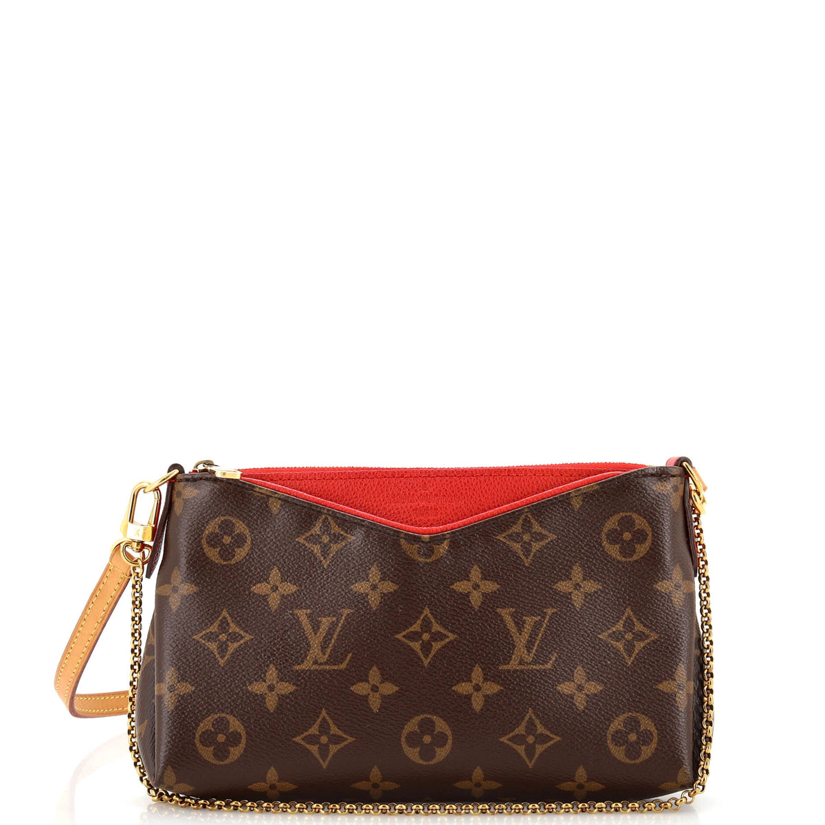 Louis Vuitton Pallas Clutch Monogram Canvas