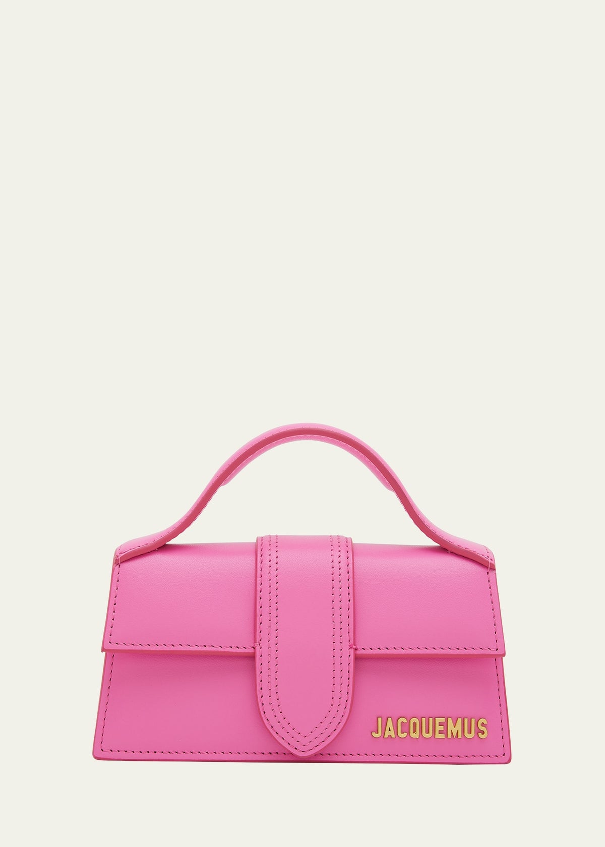 Jacquemus Le Bambino Leather Top-Handle Bag