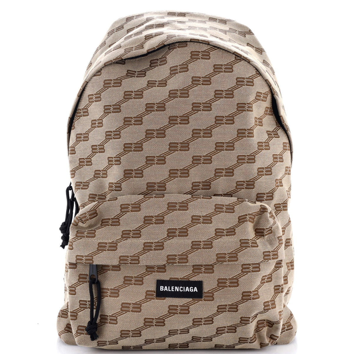 Balenciaga Signature Backpack BB Logo Canvas