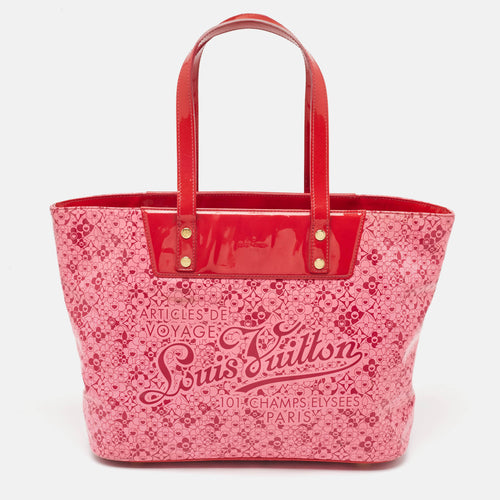 x Takashi Murakami Coated Fabric Cosmic Blossom Tote