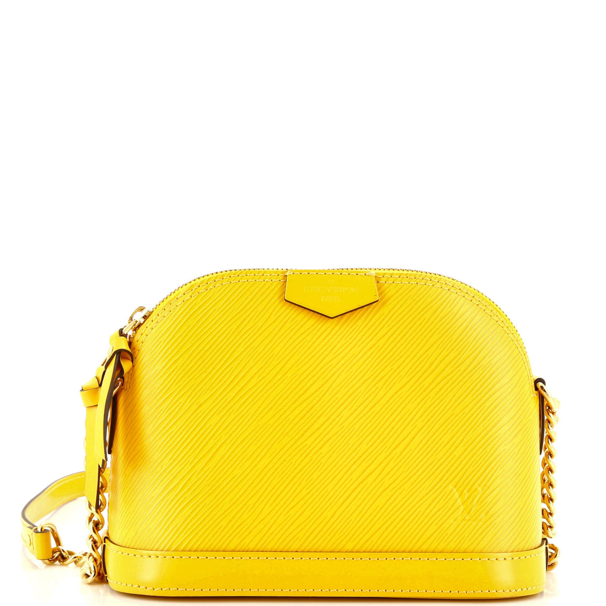 Louis Vuitton Alma Chain Handbag Epi Leather Mini